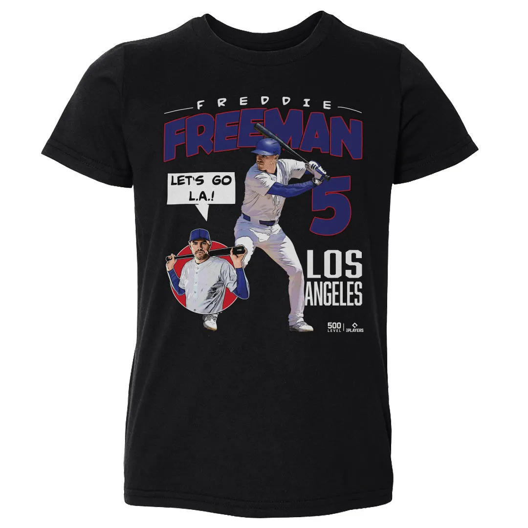 Freddie Freeman Los Angeles D Comicbook WHT sold by 500 Level