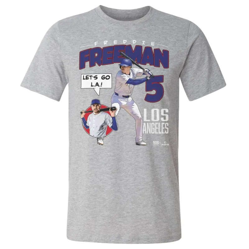 Freddie Freeman Los Angeles D Comicbook WHT sold by 500 Level