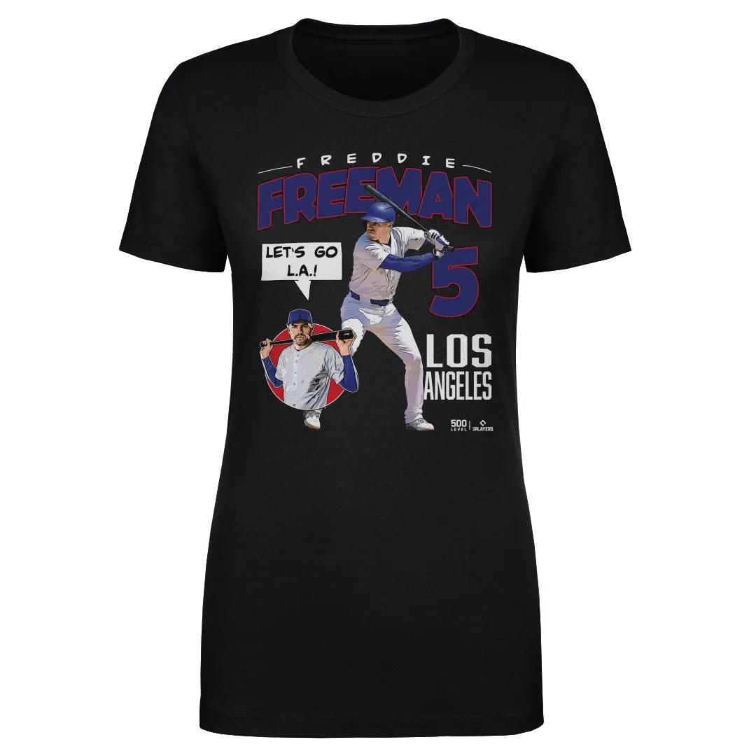 Freddie Freeman Los Angeles D Comicbook WHT sold by 500 Level