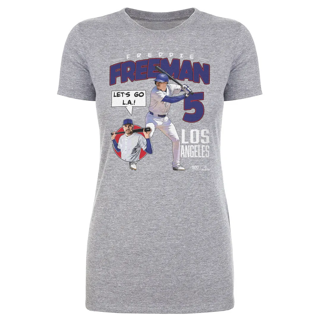 Freddie Freeman Los Angeles D Comicbook WHT sold by 500 Level product image thumbnail 2