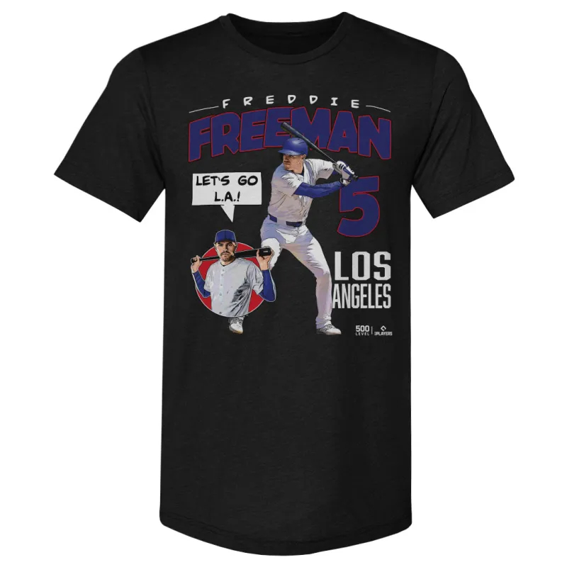 Freddie Freeman Los Angeles D Comicbook WHT sold by 500 Level