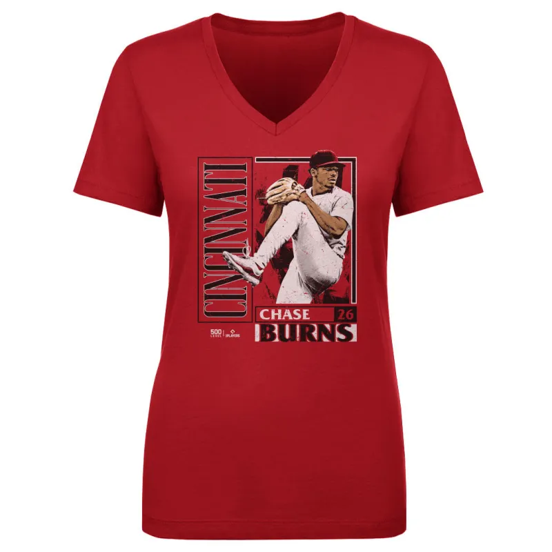 Chase Burns Cincinnati Card Style WHT sold by 500 Level