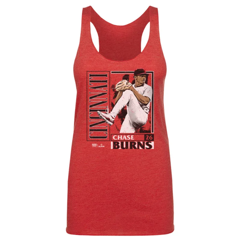 Chase Burns Cincinnati Card Style WHT sold by 500 Level