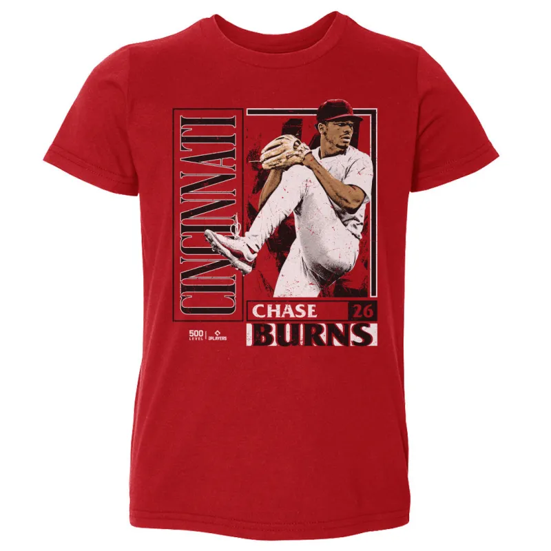 Chase Burns Cincinnati Card Style WHT sold by 500 Level