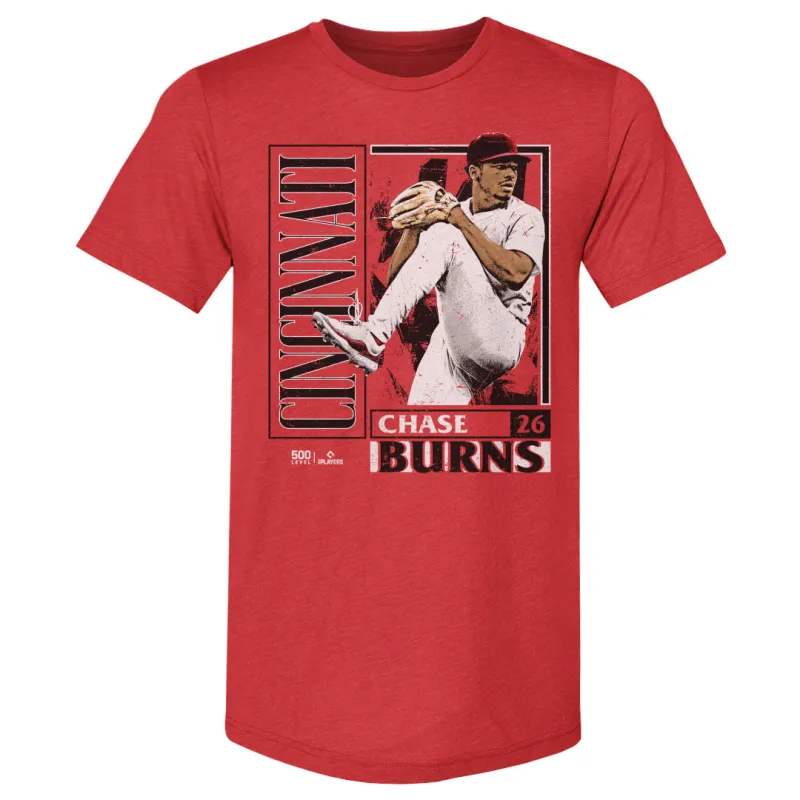 Chase Burns Cincinnati Card Style WHT sold by 500 Level
