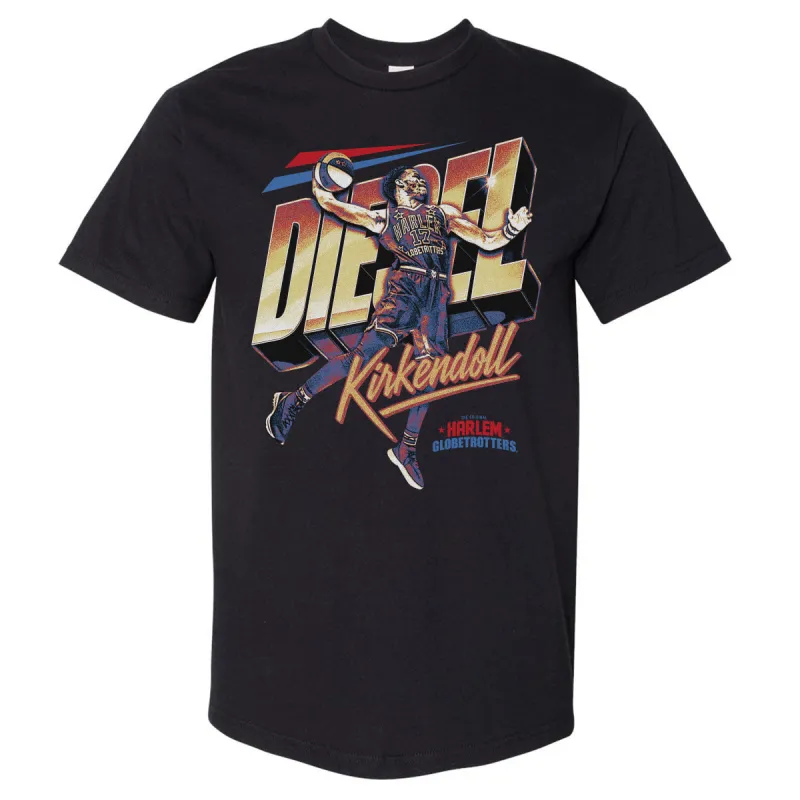 Diesel Kirkendoll Harlem Globetrotters Nickname WHT sold by 500 Level