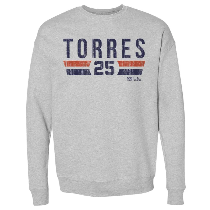 Gleyber Torres Detroit Font sold by 500 Level