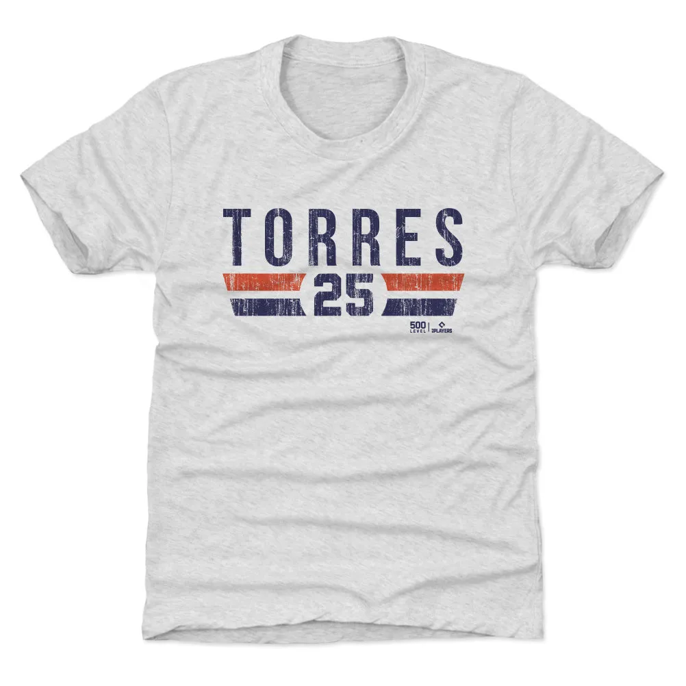 Gleyber Torres Detroit Font sold by 500 Level