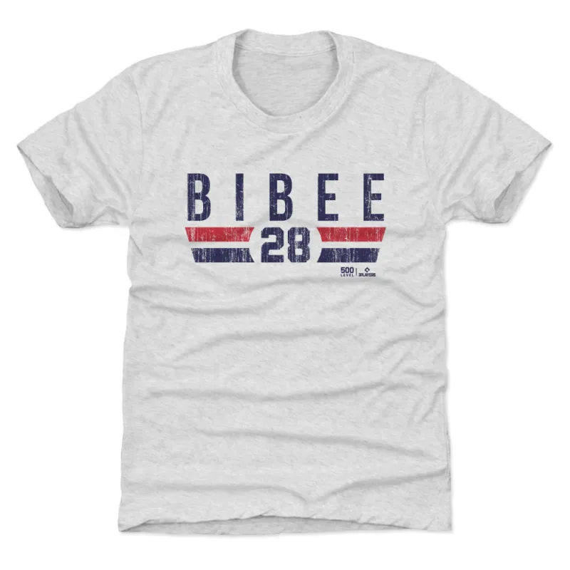 Tanner Bibee Cleveland Font sold by 500 Level