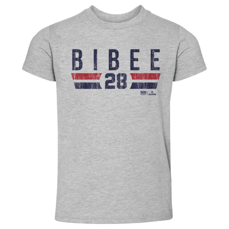 Tanner Bibee Cleveland Font sold by 500 Level