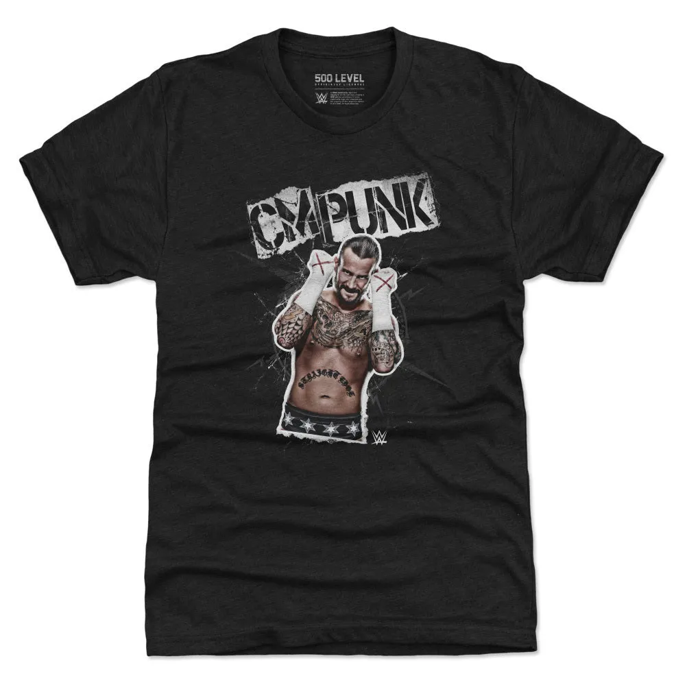 CM Punk Grunge WHT sold by 500 Level