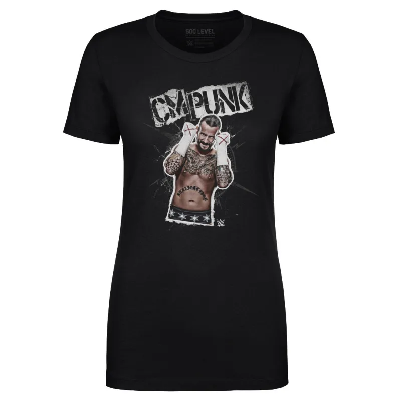 CM Punk Grunge WHT sold by 500 Level