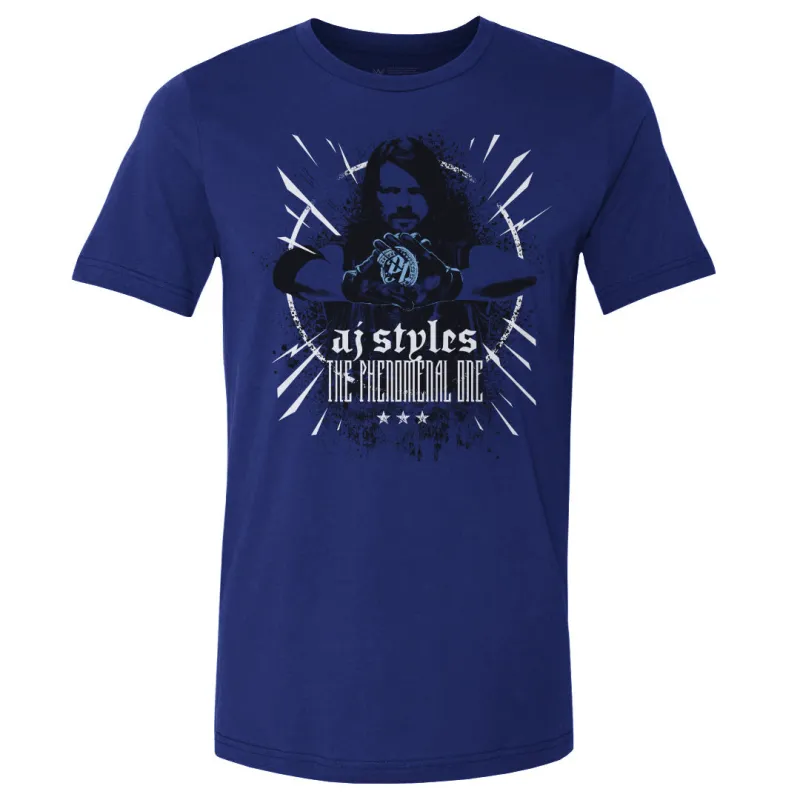 A.J. Styles Grunge Spray Paint WHT sold by 500 Level