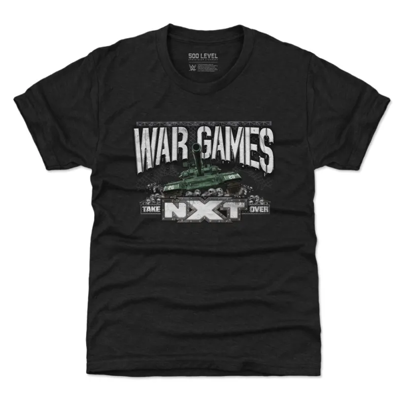 NXT War Games Logo WHT sold by 500 Level