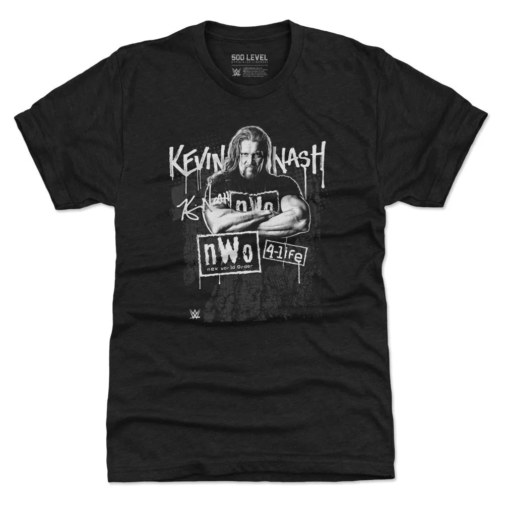 Kevin Nash Grunge Graphic WHT sold by 500 Level