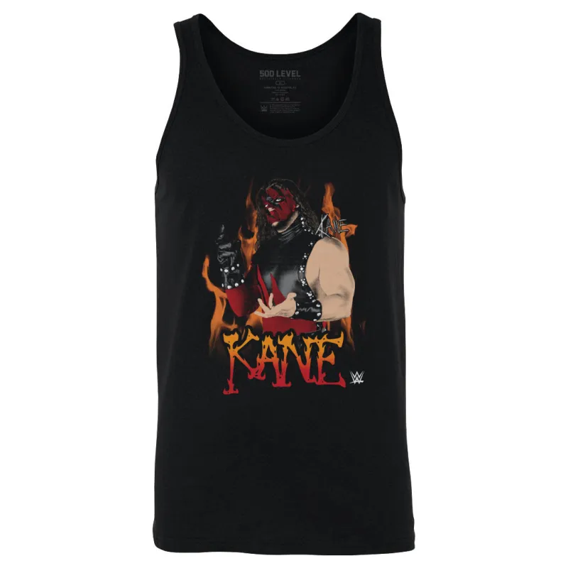 Kane Mask Flames WHT sold by 500 Level