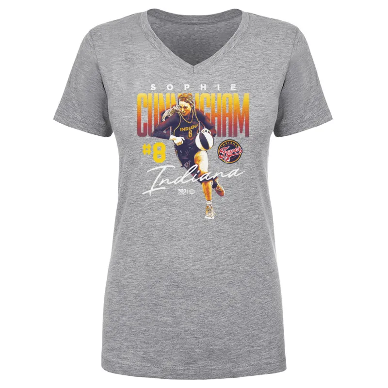 Sophie Cunningham Indiana Fever Bitmap WHT sold by 500 Level