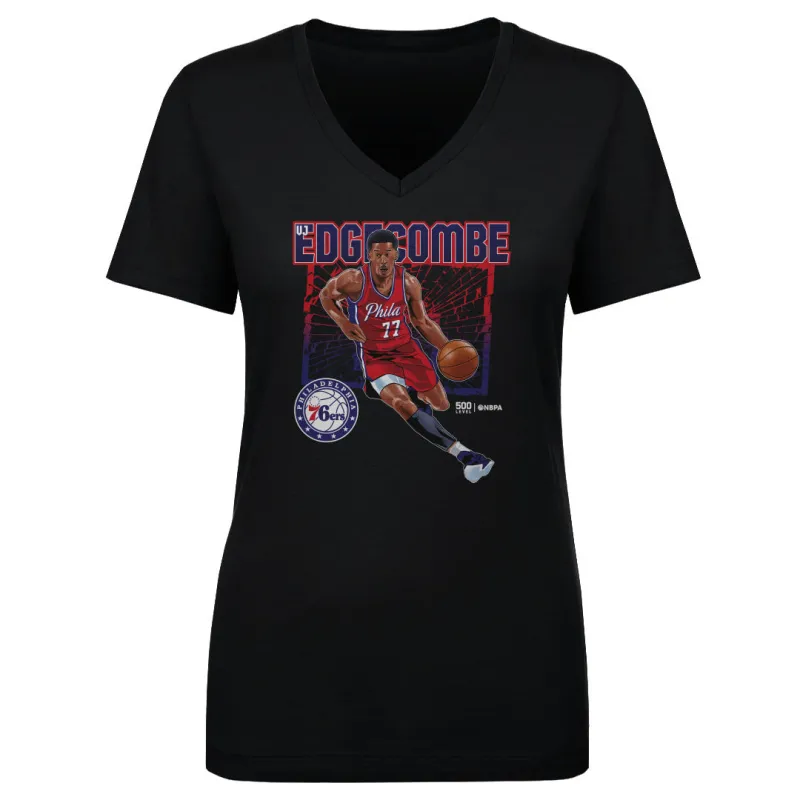 VJ Edgecombe Philadelphia 76ers Shattered WHT sold by 500 Level