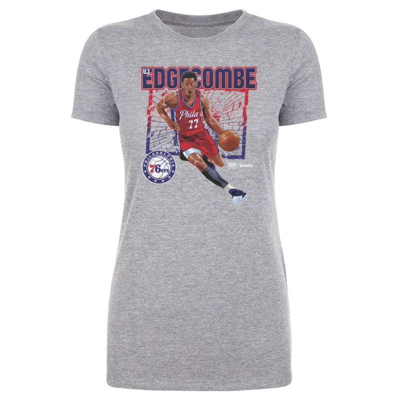 VJ Edgecombe Philadelphia 76ers Shattered WHT sold by 500 Level