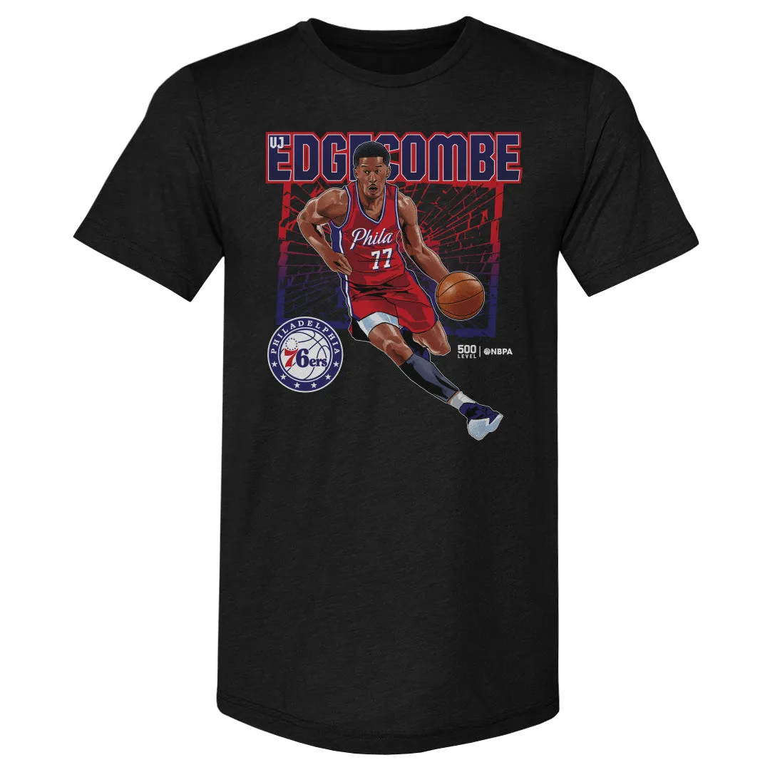 VJ Edgecombe Philadelphia 76ers Shattered WHT sold by 500 Level