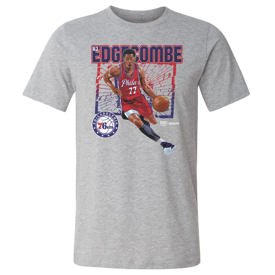 VJ Edgecombe Philadelphia 76ers Shattered WHT sold by 500 Level