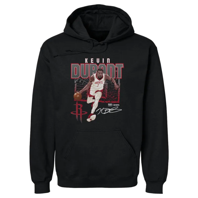Kevin Durant Houston Rockets Shattered WHT sold by 500 Level