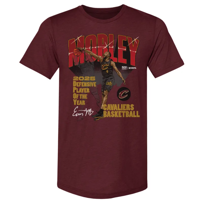 Evan Mobley Cleveland Cavaliers 2025 Defensive Player Of The Year WHT sold by 500 Level