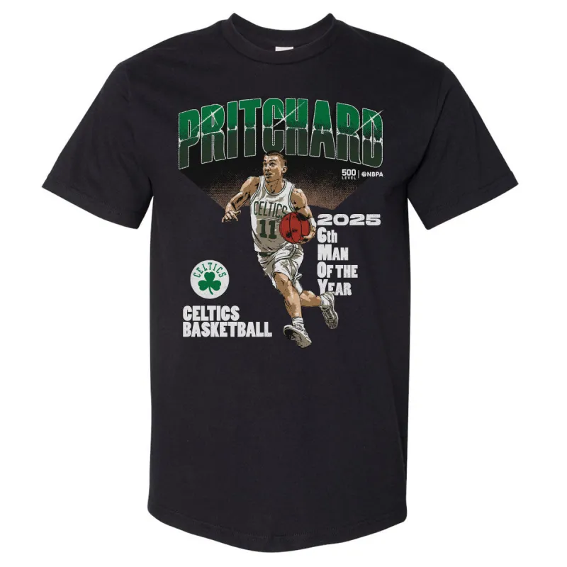 Payton Pritchard Boston Celtics 2025 6th Man Of The Year WHT sold by 500 Level