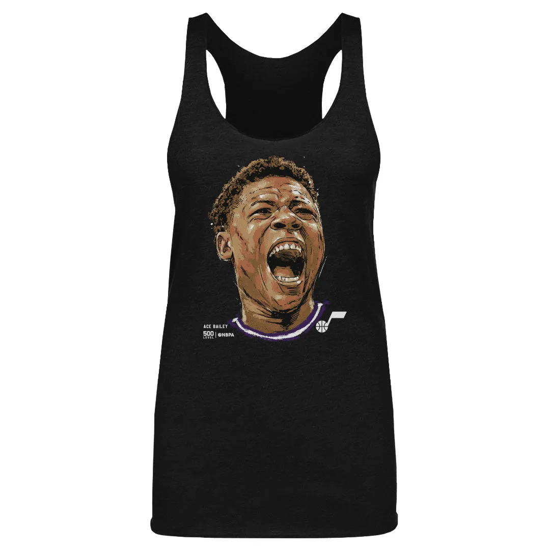 Ace Bailey Utah Jazz Portrait WHT sold by 500 Level product image thumbnail 2