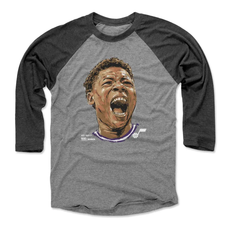 Ace Bailey Utah Jazz Portrait WHT sold by 500 Level