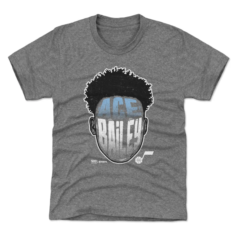 Ace Bailey Utah Jazz Player Silhouette WHT sold by 500 Level