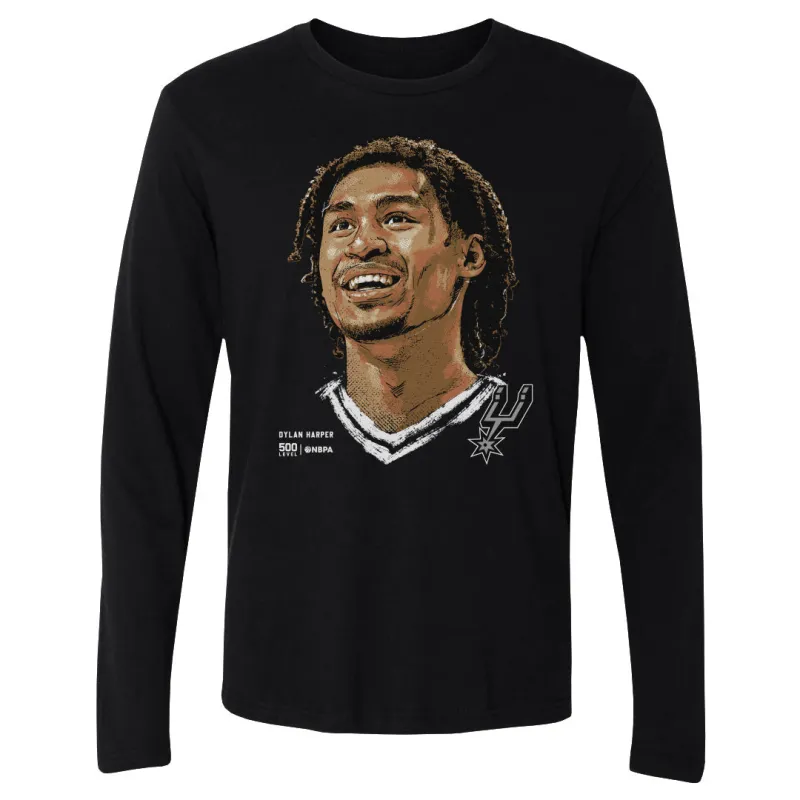 Dylan Harper San Antonio Spurs Portrait WHT sold by 500 Level