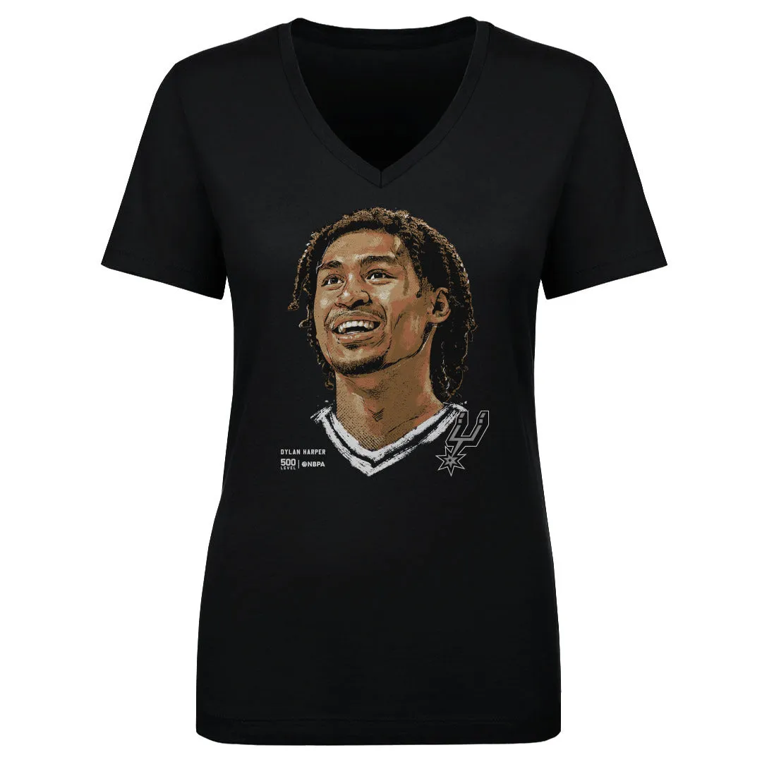 Dylan Harper San Antonio Spurs Portrait WHT sold by 500 Level product image thumbnail 2