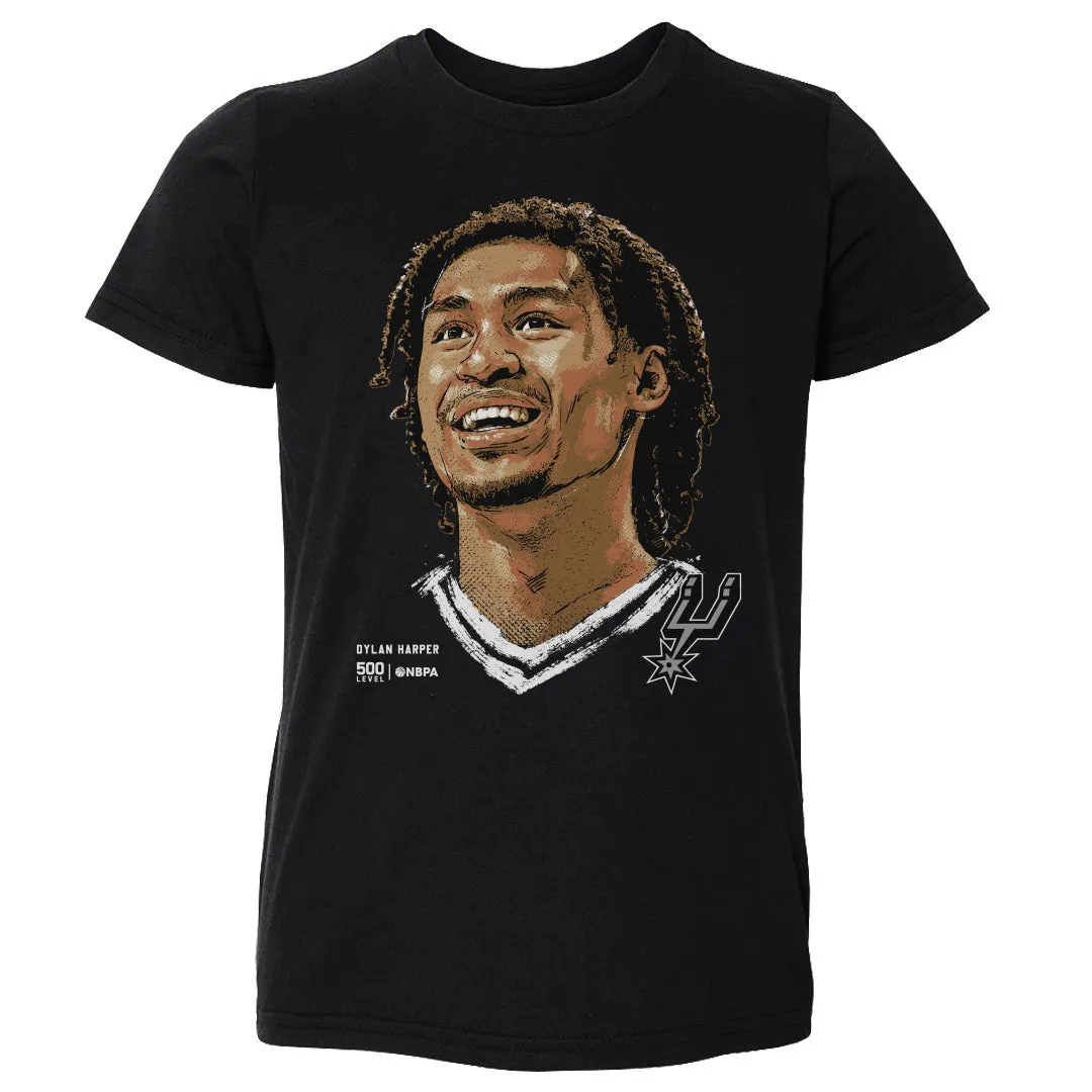 Dylan Harper San Antonio Spurs Portrait WHT sold by 500 Level