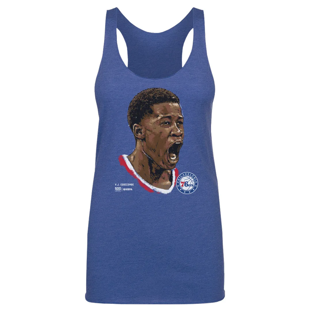 VJ Edgecombe Philadelphia 76ers Portrait WHT sold by 500 Level