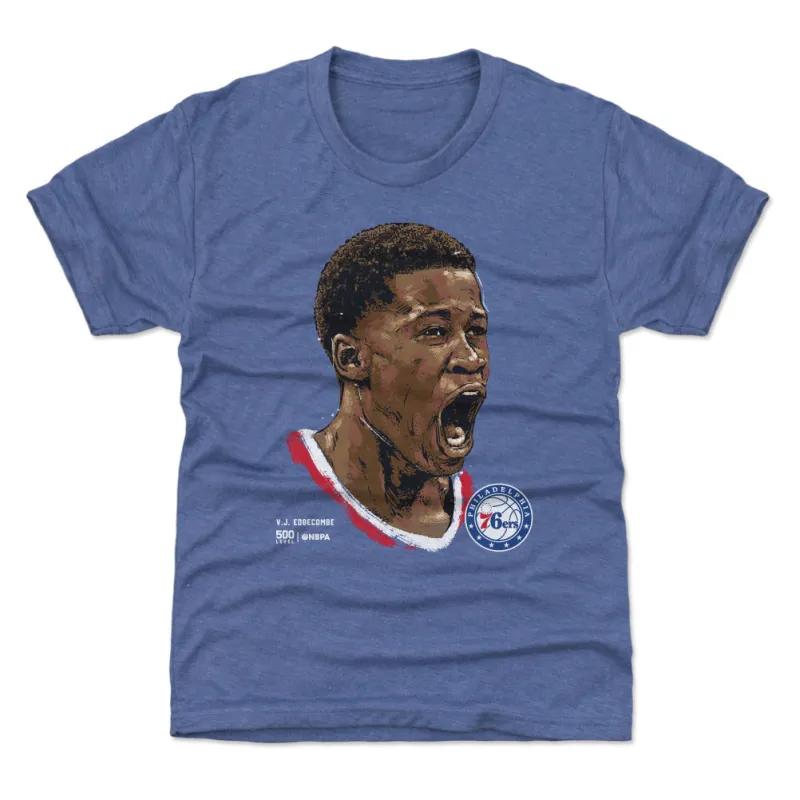 VJ Edgecombe Philadelphia 76ers Portrait WHT sold by 500 Level