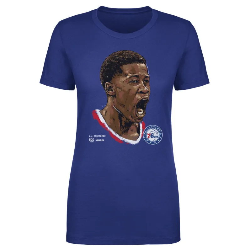 VJ Edgecombe Philadelphia 76ers Portrait WHT sold by 500 Level