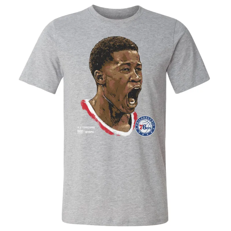 VJ Edgecombe Philadelphia 76ers Portrait WHT sold by 500 Level