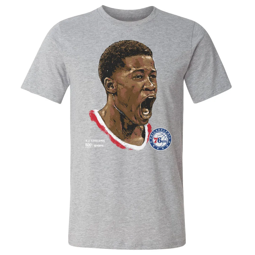 VJ Edgecombe Philadelphia 76ers Portrait WHT sold by 500 Level