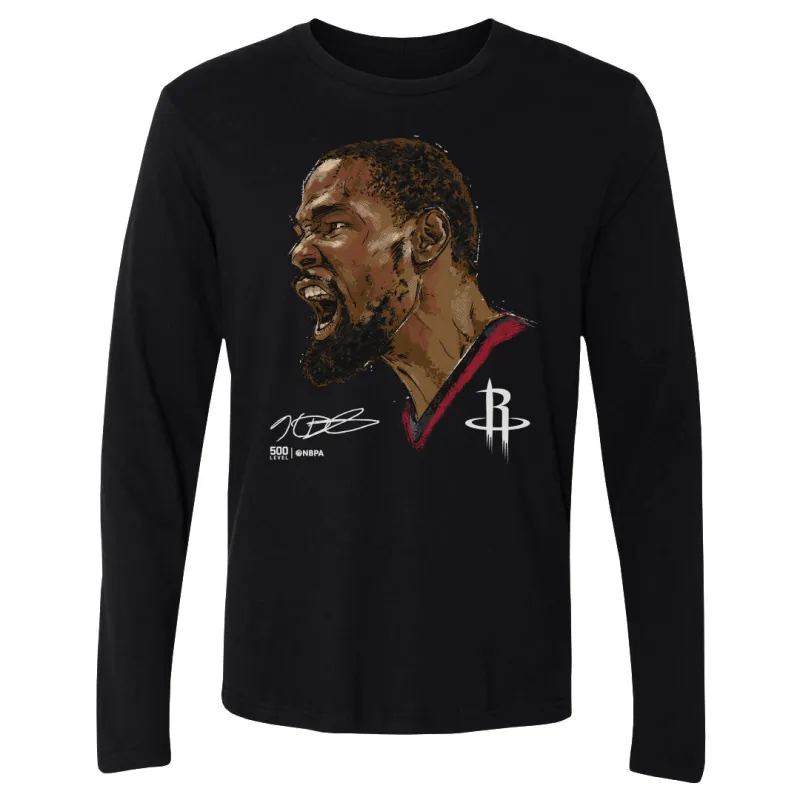 Kevin Durant Houston Rockets Portrait WHT sold by 500 Level