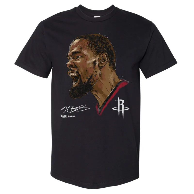 Kevin Durant Houston Rockets Portrait WHT sold by 500 Level