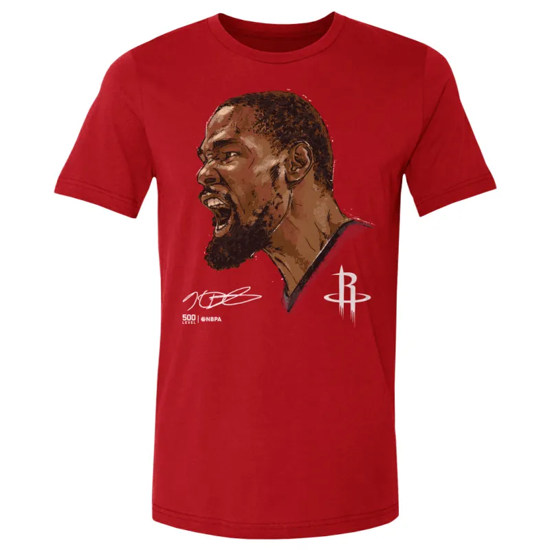 Kevin Durant Houston Rockets Portrait WHT sold by 500 Level