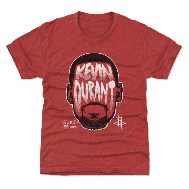 Kevin Durant Houston Rockets Player Silhouette WHT sold by 500 Level