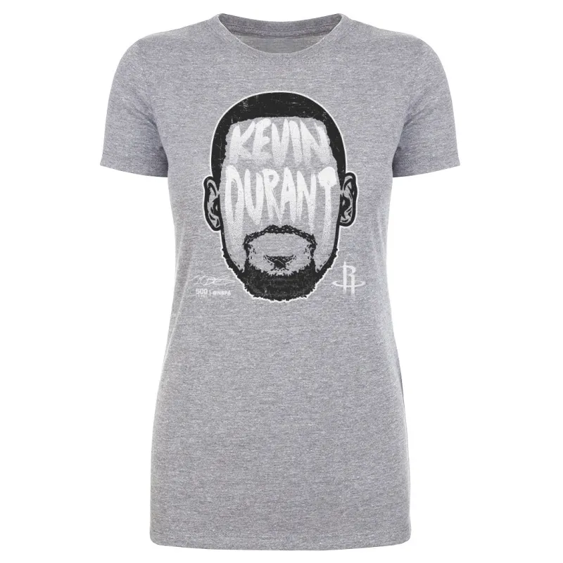 Kevin Durant Houston Rockets Player Silhouette WHT sold by 500 Level