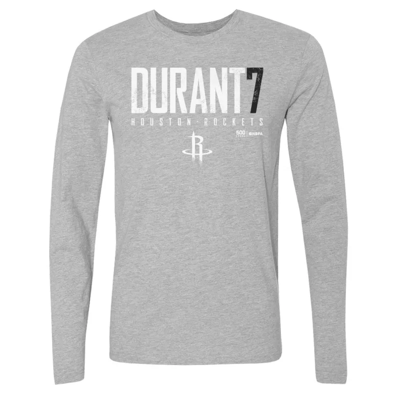 Kevin Durant Houston Rockets Elite WHT sold by 500 Level