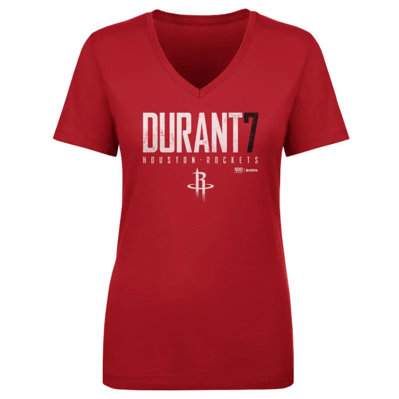 Kevin Durant Houston Rockets Elite WHT sold by 500 Level