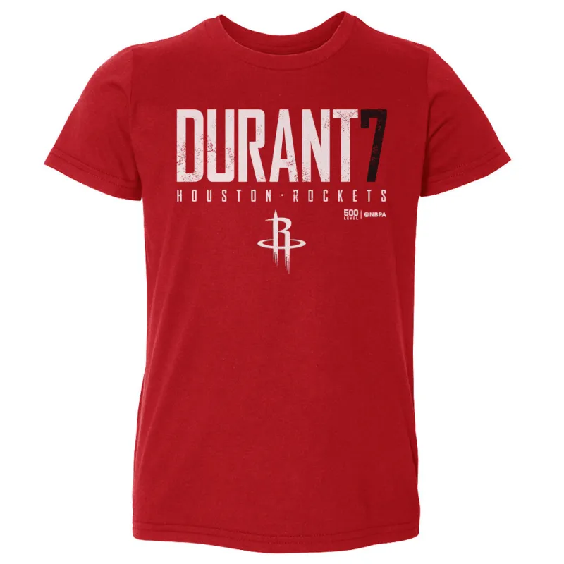 Kevin Durant Houston Rockets Elite WHT sold by 500 Level