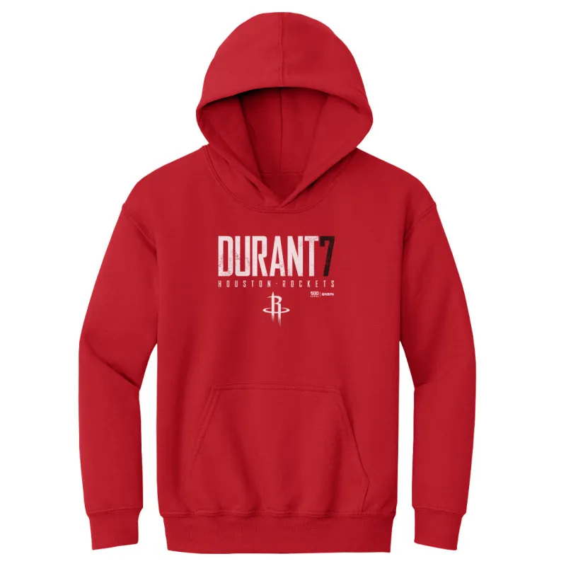 Kevin Durant Houston Rockets Elite WHT sold by 500 Level