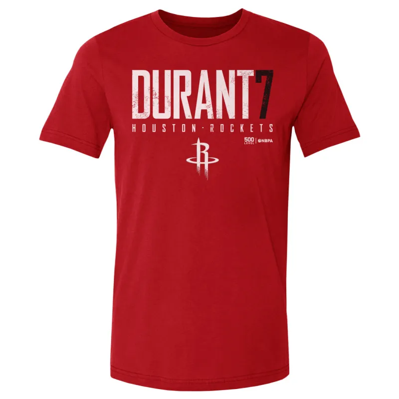Kevin Durant Houston Rockets Elite WHT sold by 500 Level