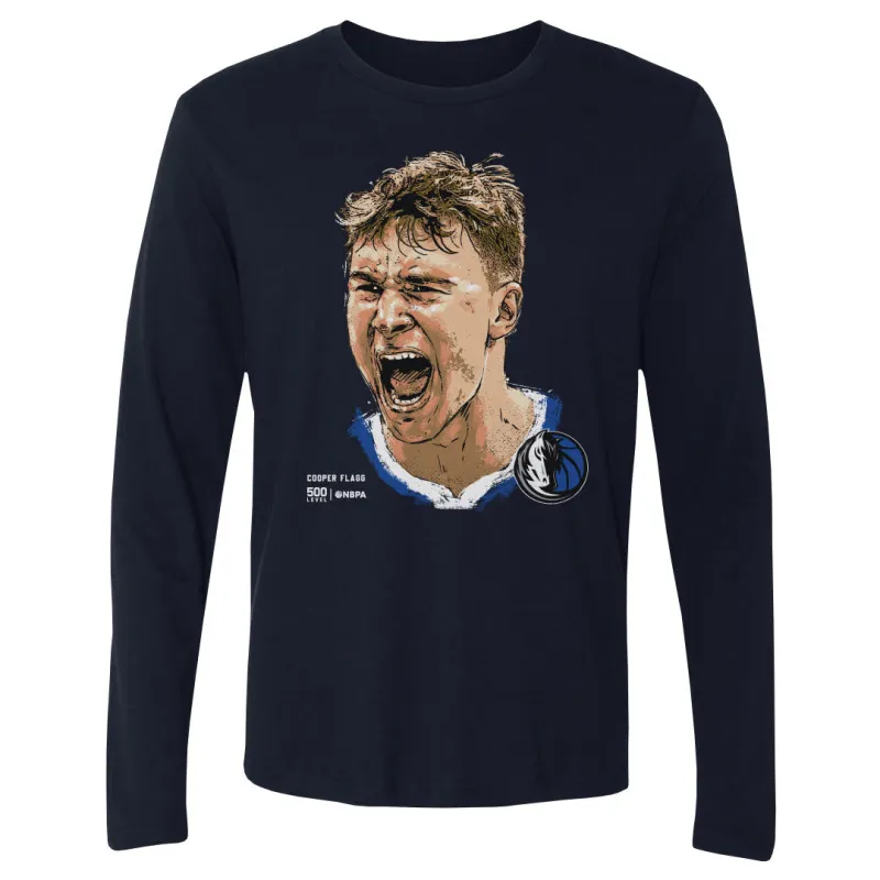 Cooper Flagg Dallas Mavericks Portrait WHT sold by 500 Level